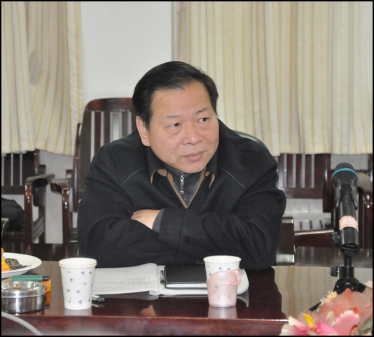 1自治区道路运输管理局党委书记孙永生在座谈会上